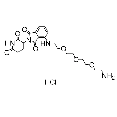 CAS 2446474-09-3 | 4-((2-(2-(2-(2-Aminoethoxy)ethoxy)ethoxy)ethyl)amino)-2-(2,6-dioxopiperidin-3-yl)isoindoline-1,3-dione Hydrochloride suppliers